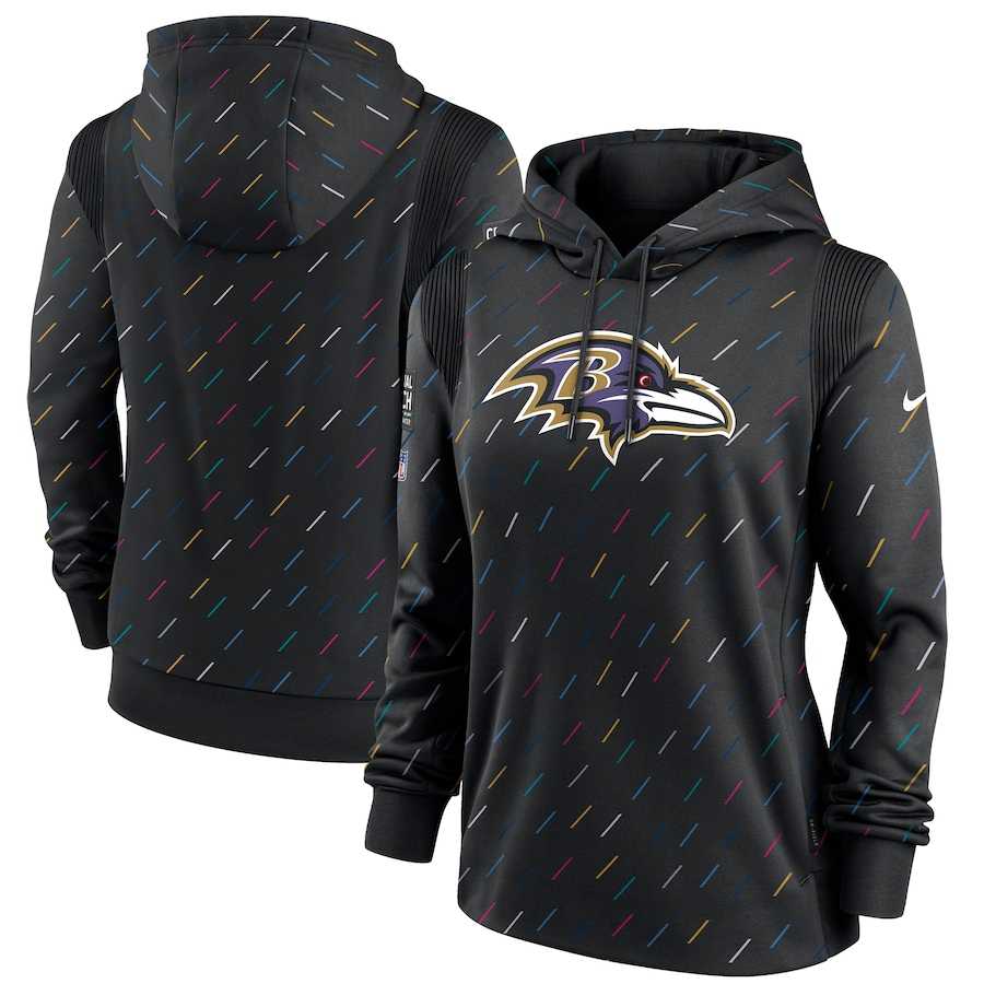 Women's Baltimore Ravens Nike Anthracite 2021 NFL Crucial Catch Therma Pullover Hoodie,We sell and wholesale Women's Baltimore Ravens Nike Anthracite 2021 NFL Crucial Catch Therma Pullover Hoodie on line form chian!